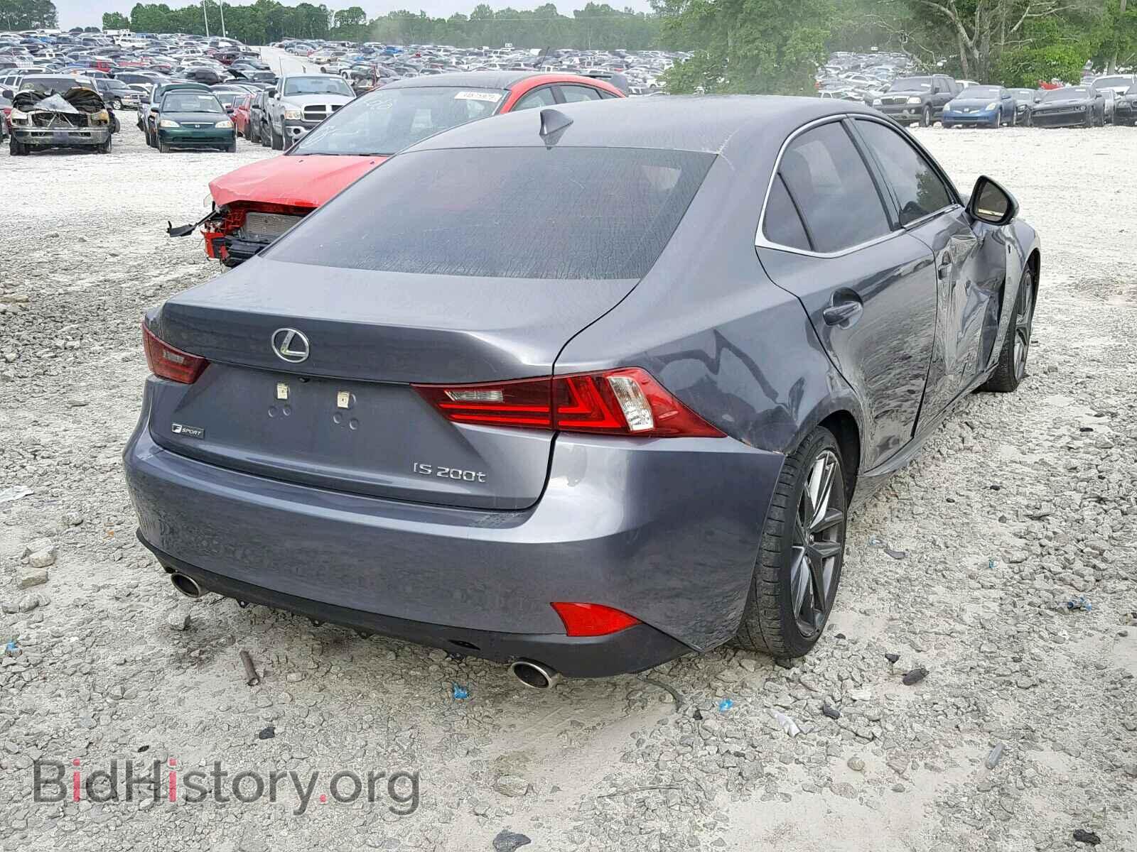 2016 LEXUS IS - VIN: JTHBA1D24G5022487 - Фото 4