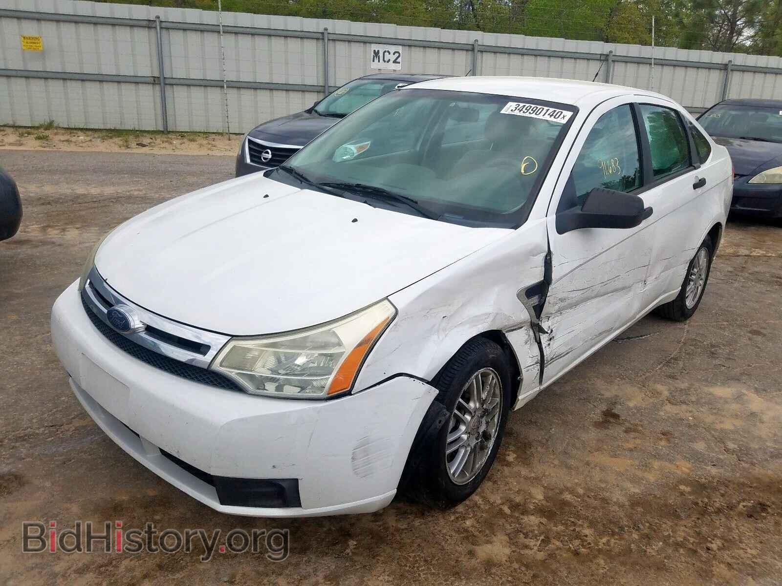 2008 FORD FOCUS - VIN: 1FAHP35N58W185097 - Фото 2