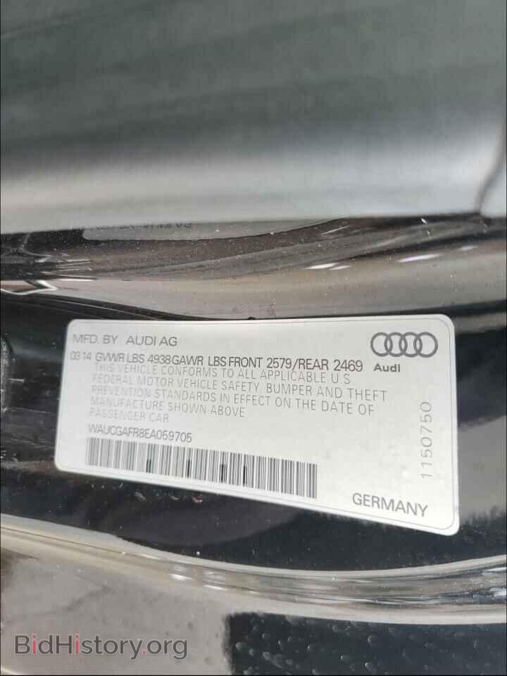 2014 AUDI S5/RS5 - VIN: WAUCGAFR8EA059705 - Фото 10