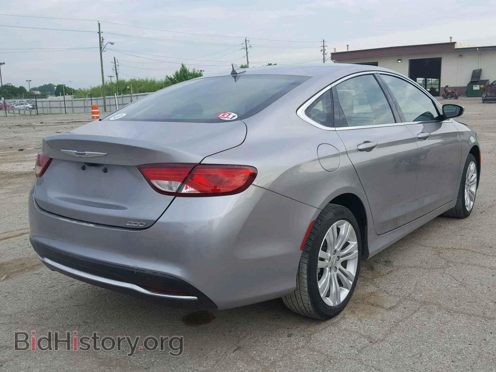 2016 CHRYSLER 200 - VIN: 1C3CCCAB0GN119545 - Фото 4