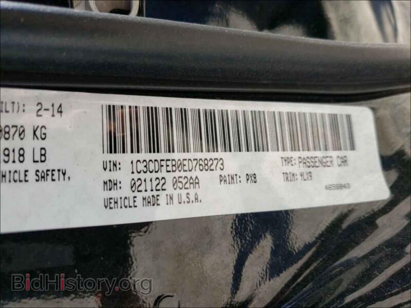 2014 Dodge DART (VIN 1C3CDFEB0ED768273) — photo 10 of 10