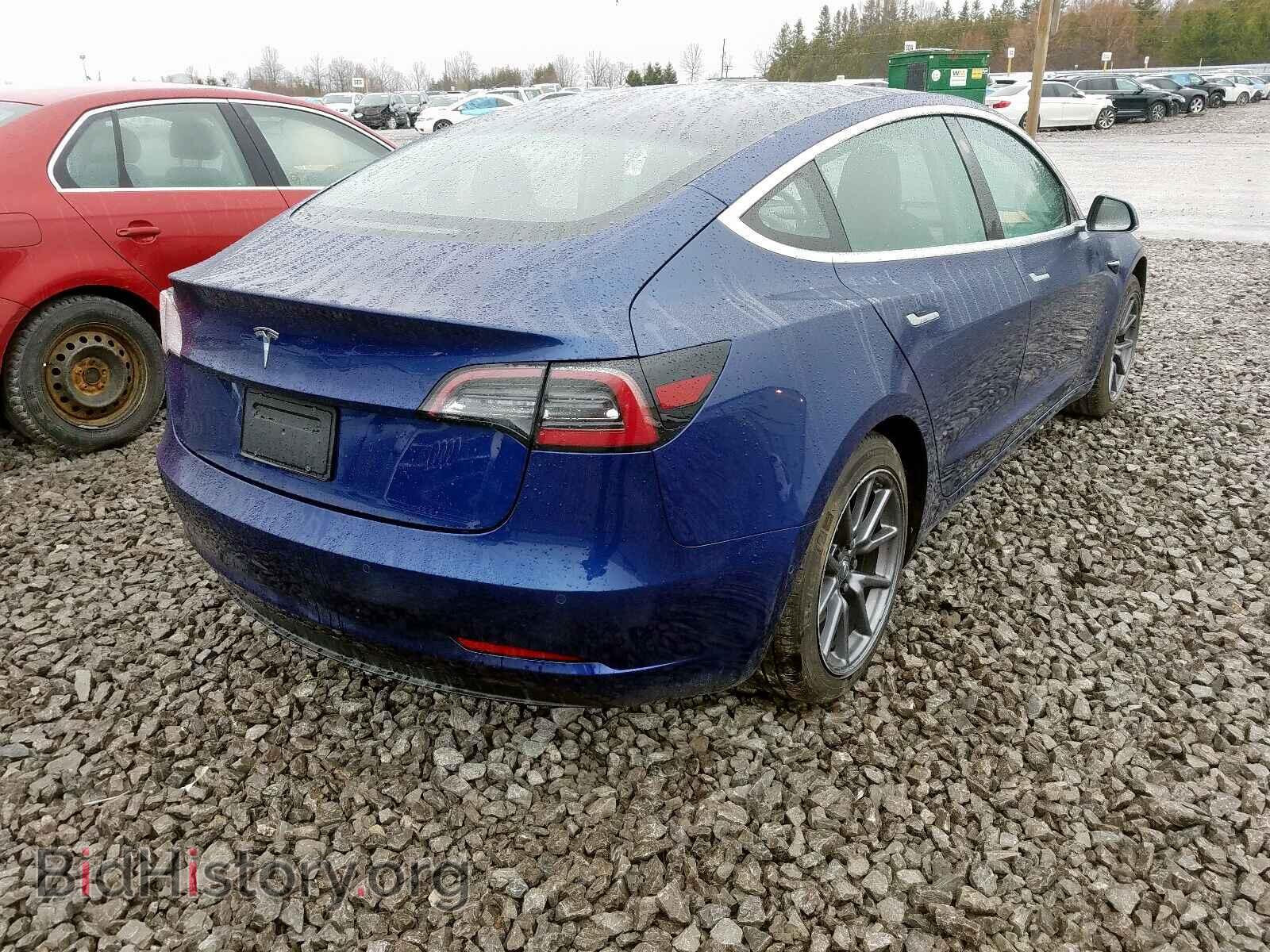 2019 TESLA MODEL 3 - VIN: 5YJ3E1EA0KF265382 - Фото 4