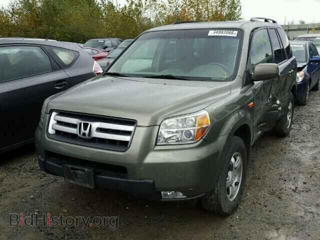 2007 HONDA PILOT - VIN: 2HKYF18477H507456 - Фото 2