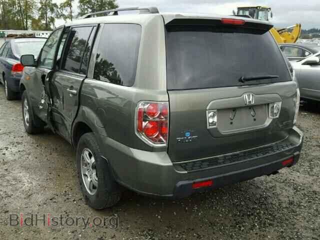 2007 HONDA PILOT - VIN: 2HKYF18477H507456 - Фото 3