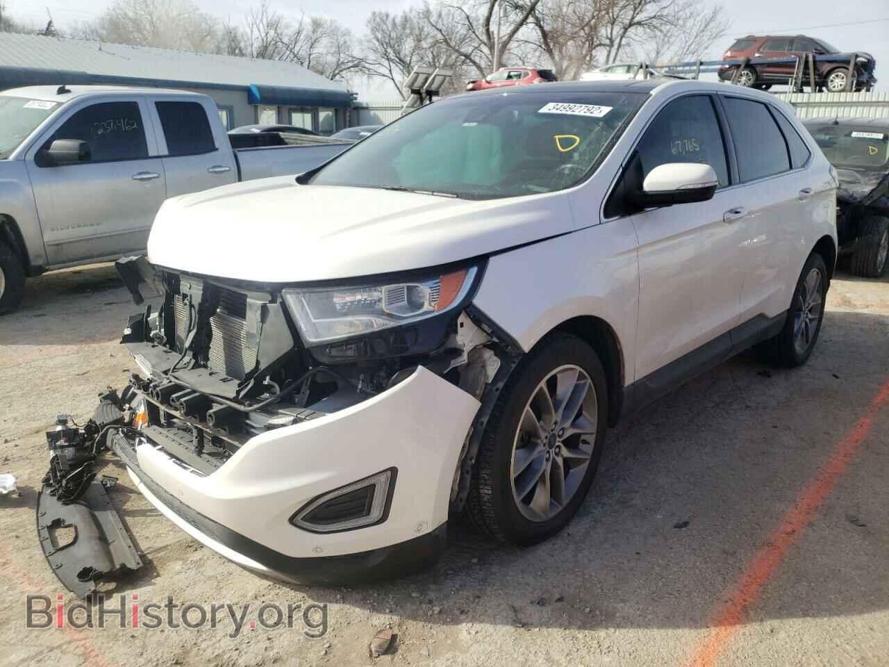2017 FORD EDGE - VIN: 2FMPK4K86HBC31347 - Фото 2