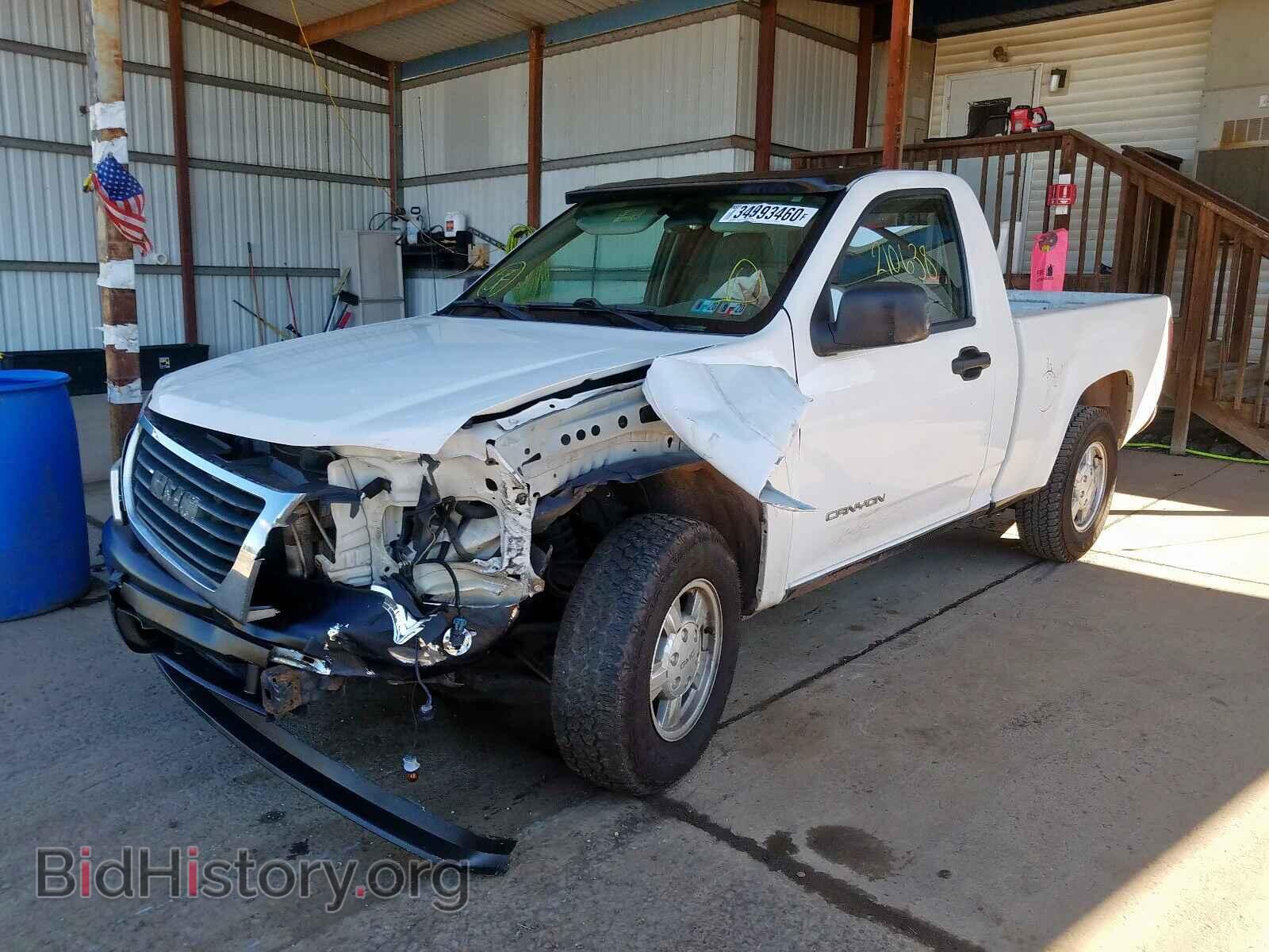 2005 GMC CANYON - VIN: 1GTCS148858107691 - Фото 2