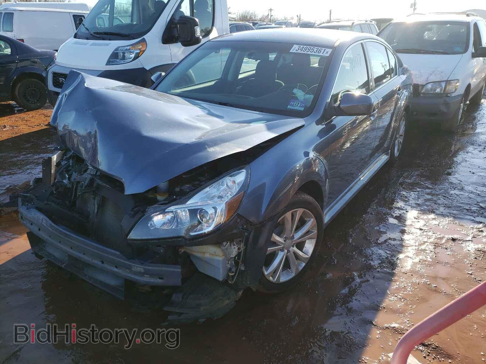 2013 SUBARU LEGACY - VIN: 4S3BMBC66D3022792 - Фото 2