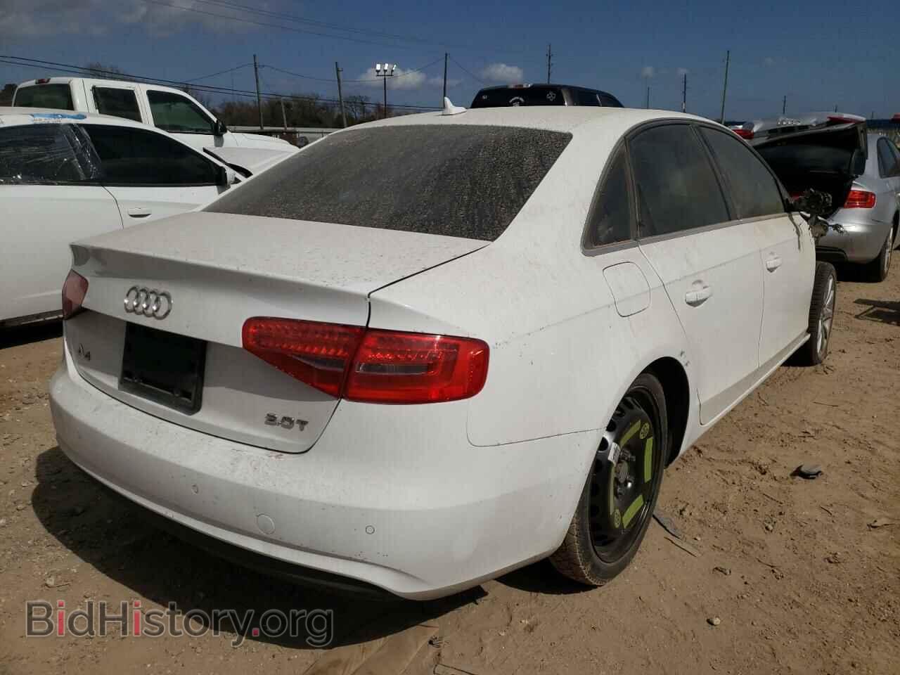 2013 AUDI A4 - VIN: WAUEFAFL7DN031456 - Фото 4