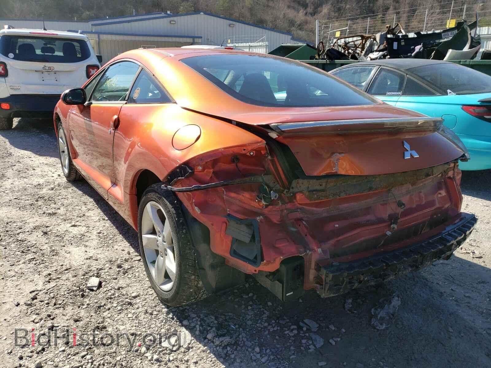 2007 MITSUBISHI ECLIPSE - VIN: 4A3AK24F97E064895 - Фото 3