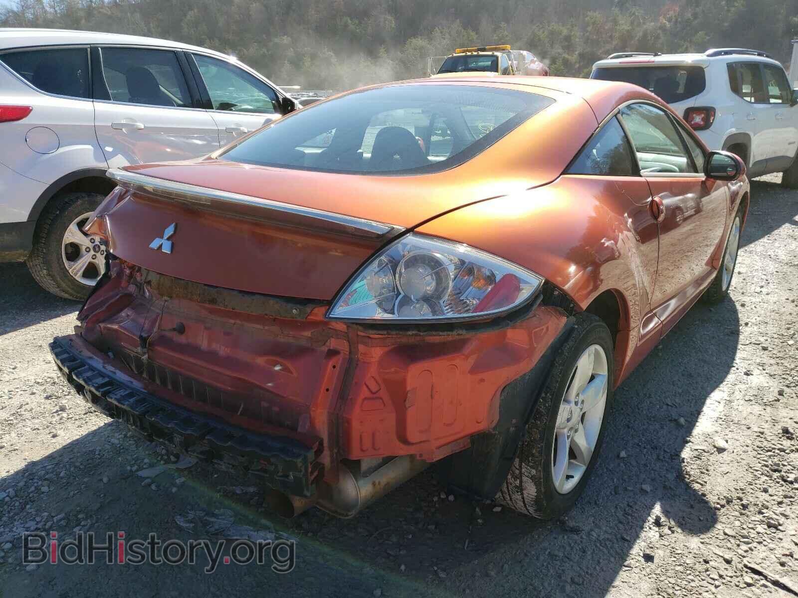 2007 MITSUBISHI ECLIPSE - VIN: 4A3AK24F97E064895 - Фото 4