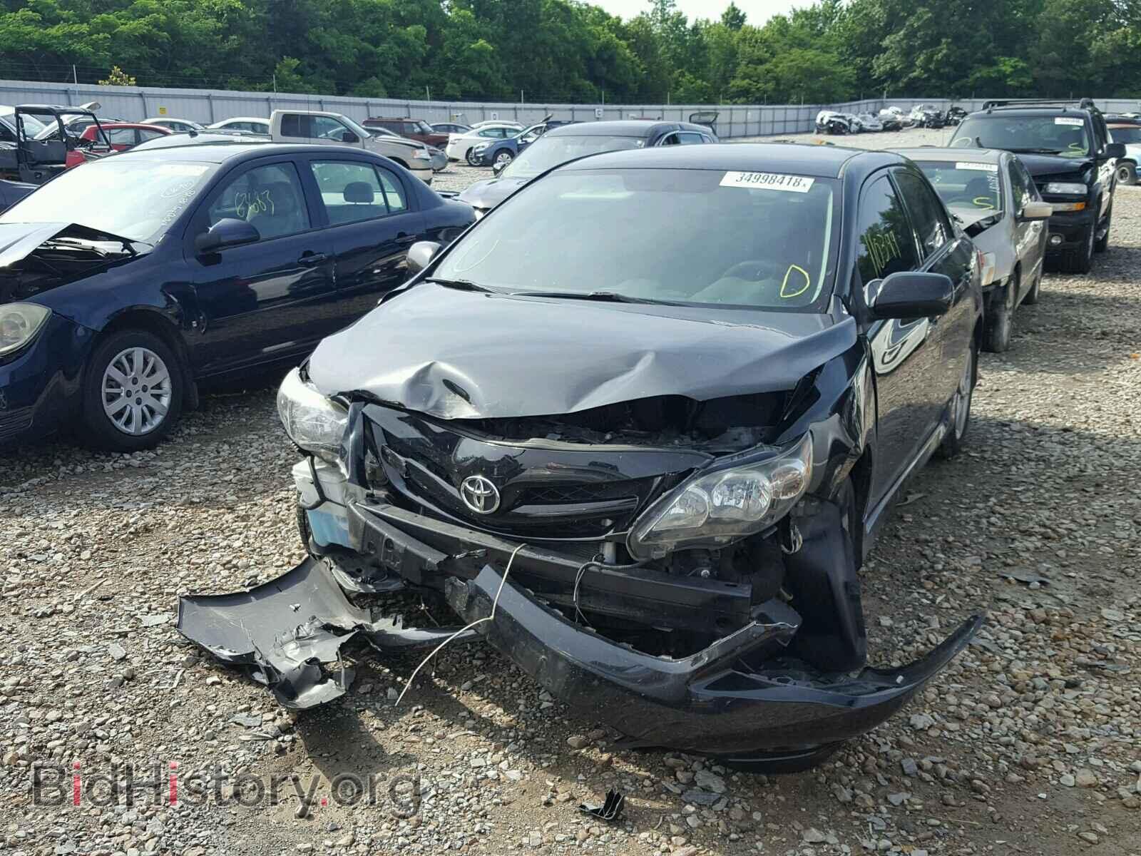2012 TOYOTA COROLLA BA - VIN: 2T1BU4EE5CC878381 - Фото 9