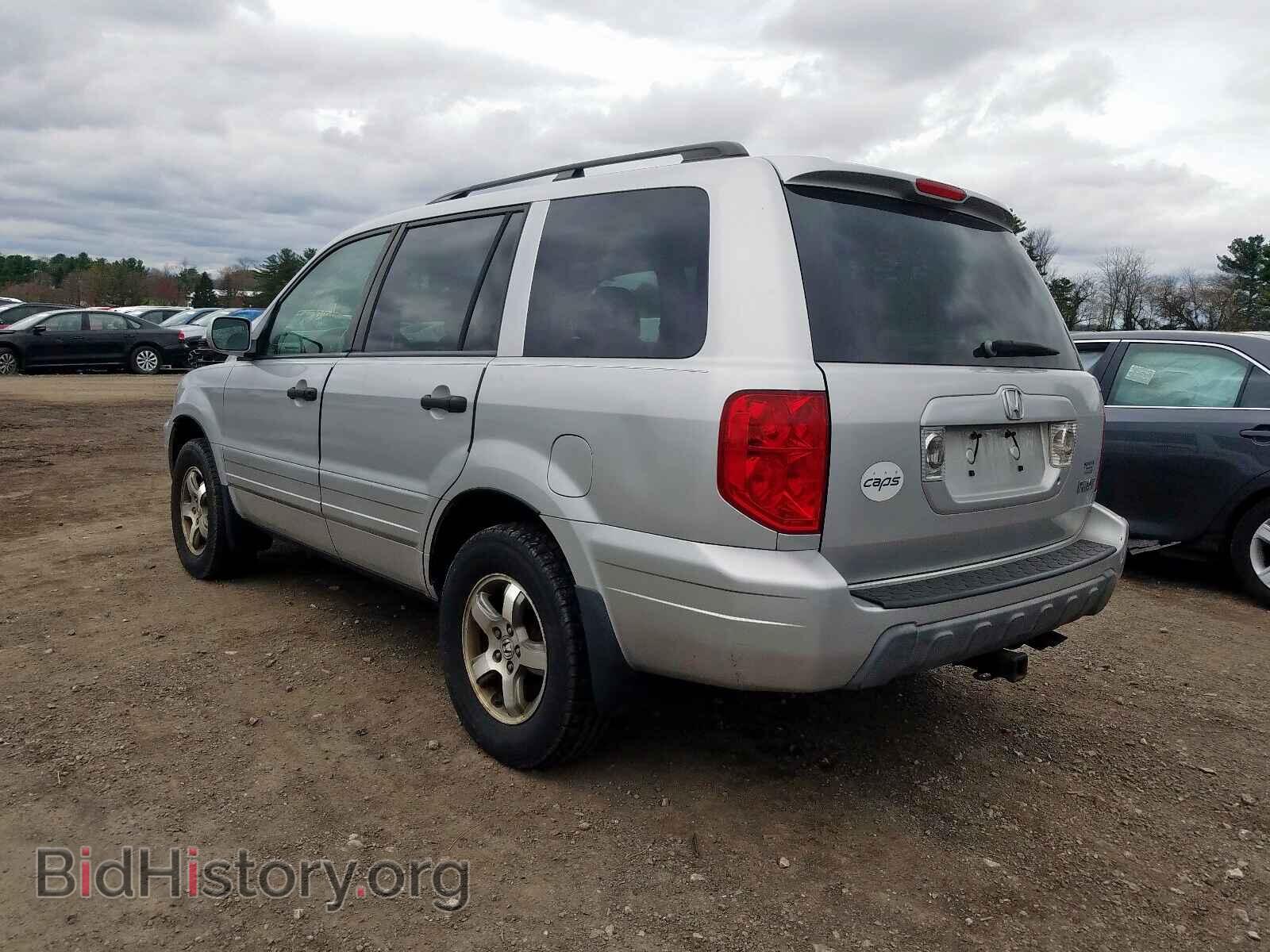 2005 HONDA PILOT EX - VIN: 5FNYF18495B004202 - Фото 3