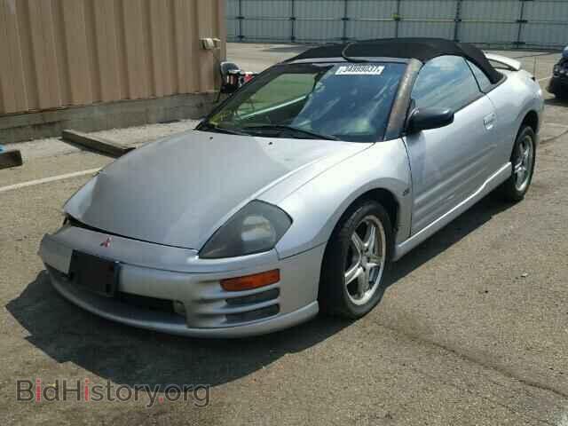 2001 MITSUBISHI ECLIPSE - VIN: 4A3AE55HX1E003913 - Фото 2