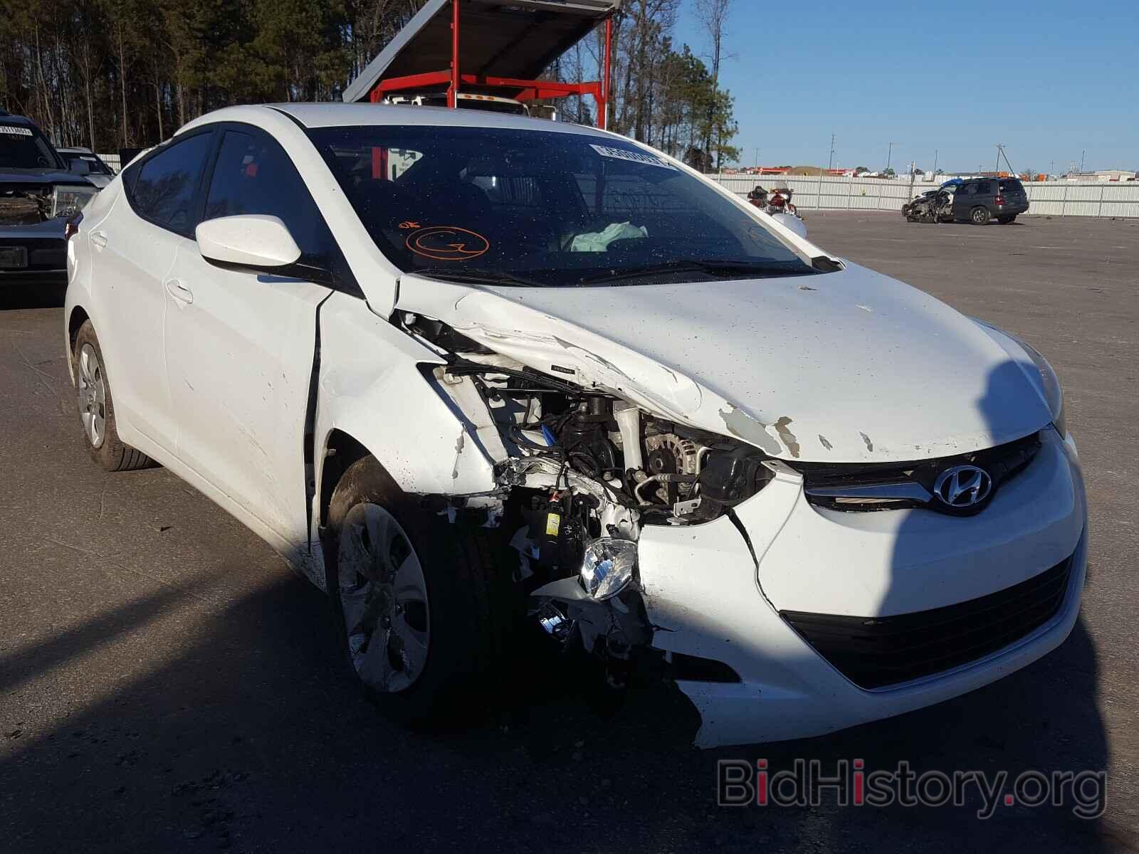 Photo 5NPDH4AE2GH781435 - HYUNDAI ELANTRA 2016