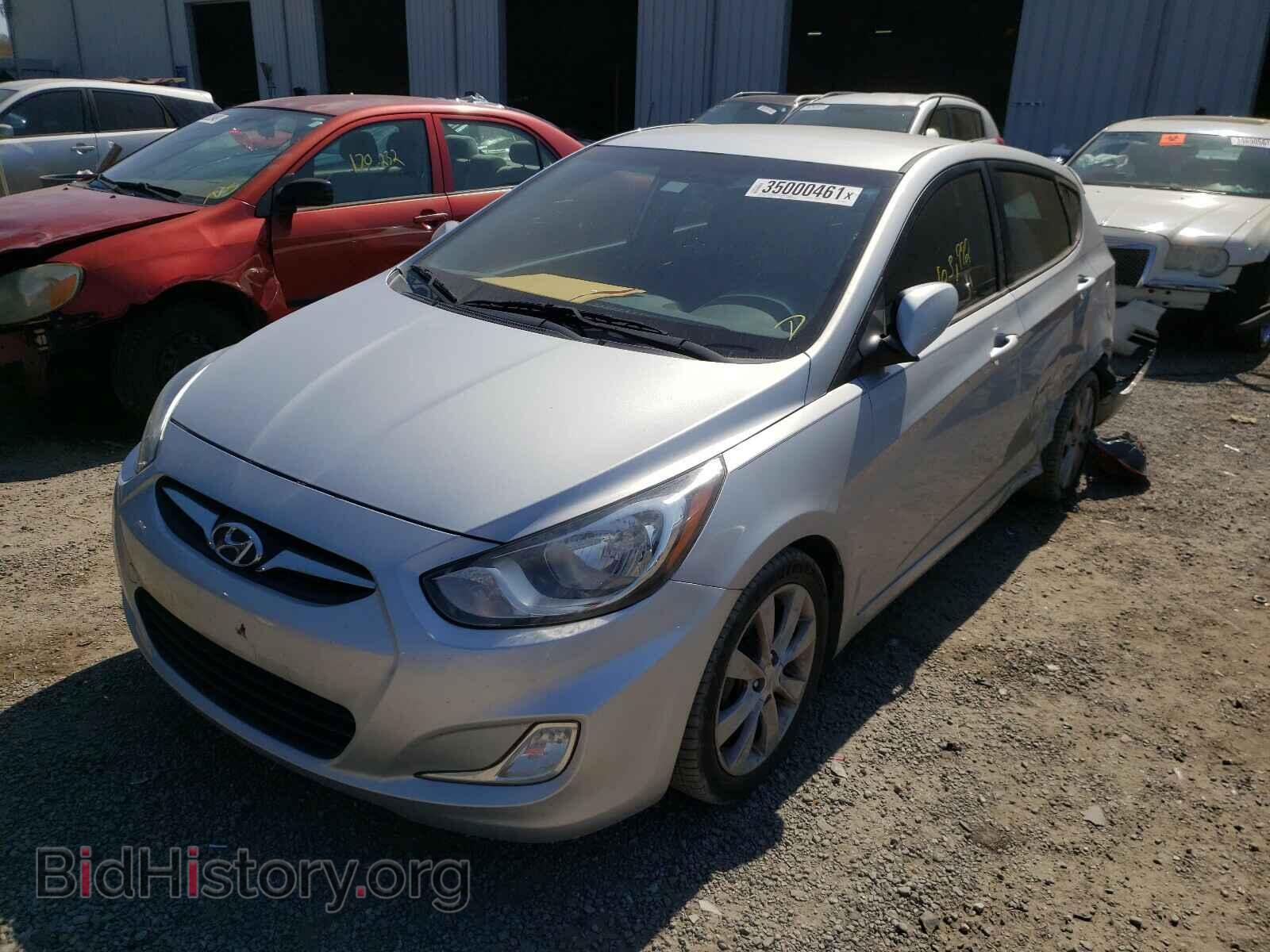 2013 HYUNDAI ACCENT - VIN: KMHCU5AE1DU108419 - Фото 2