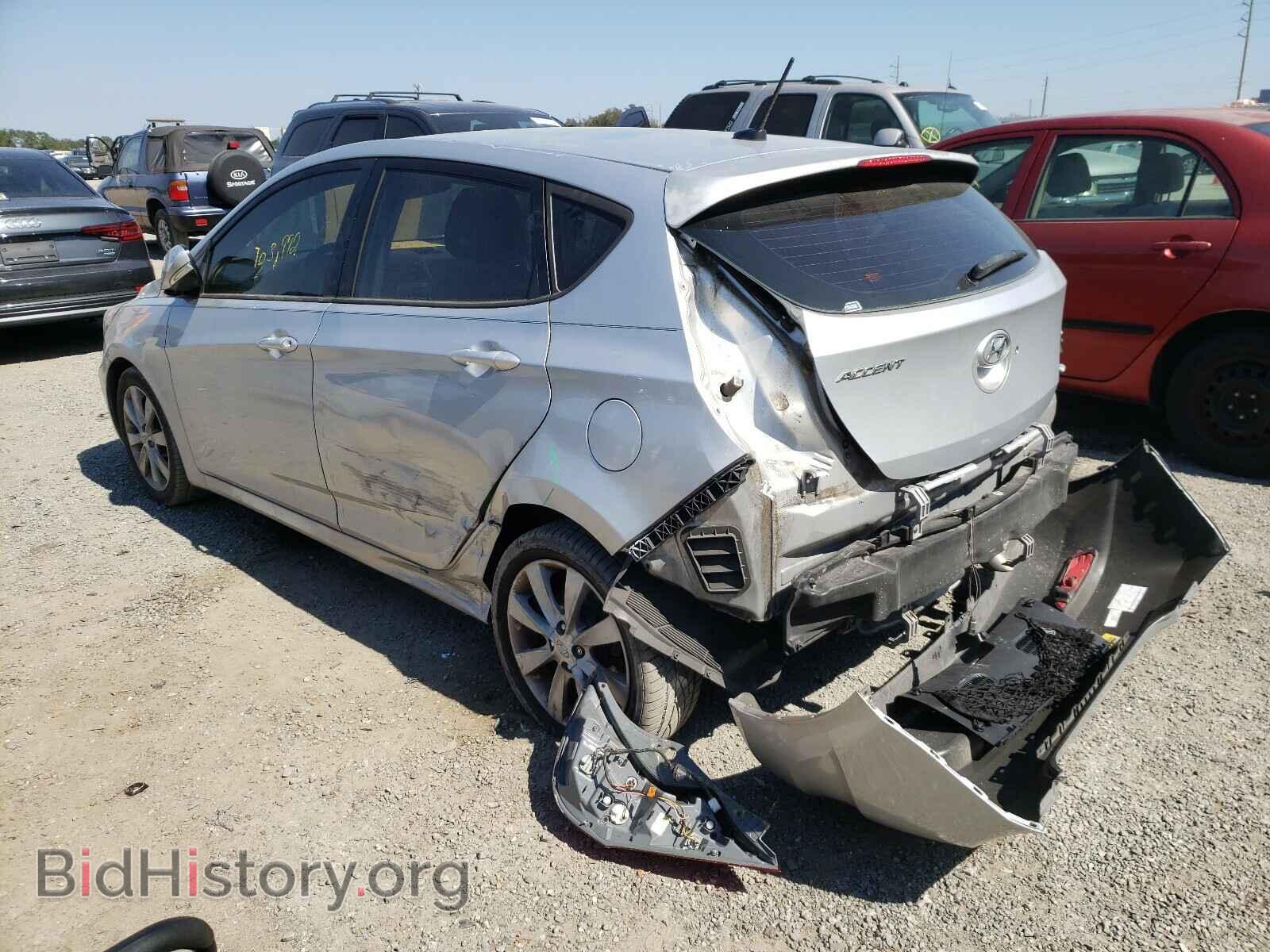 2013 HYUNDAI ACCENT - VIN: KMHCU5AE1DU108419 - Фото 3