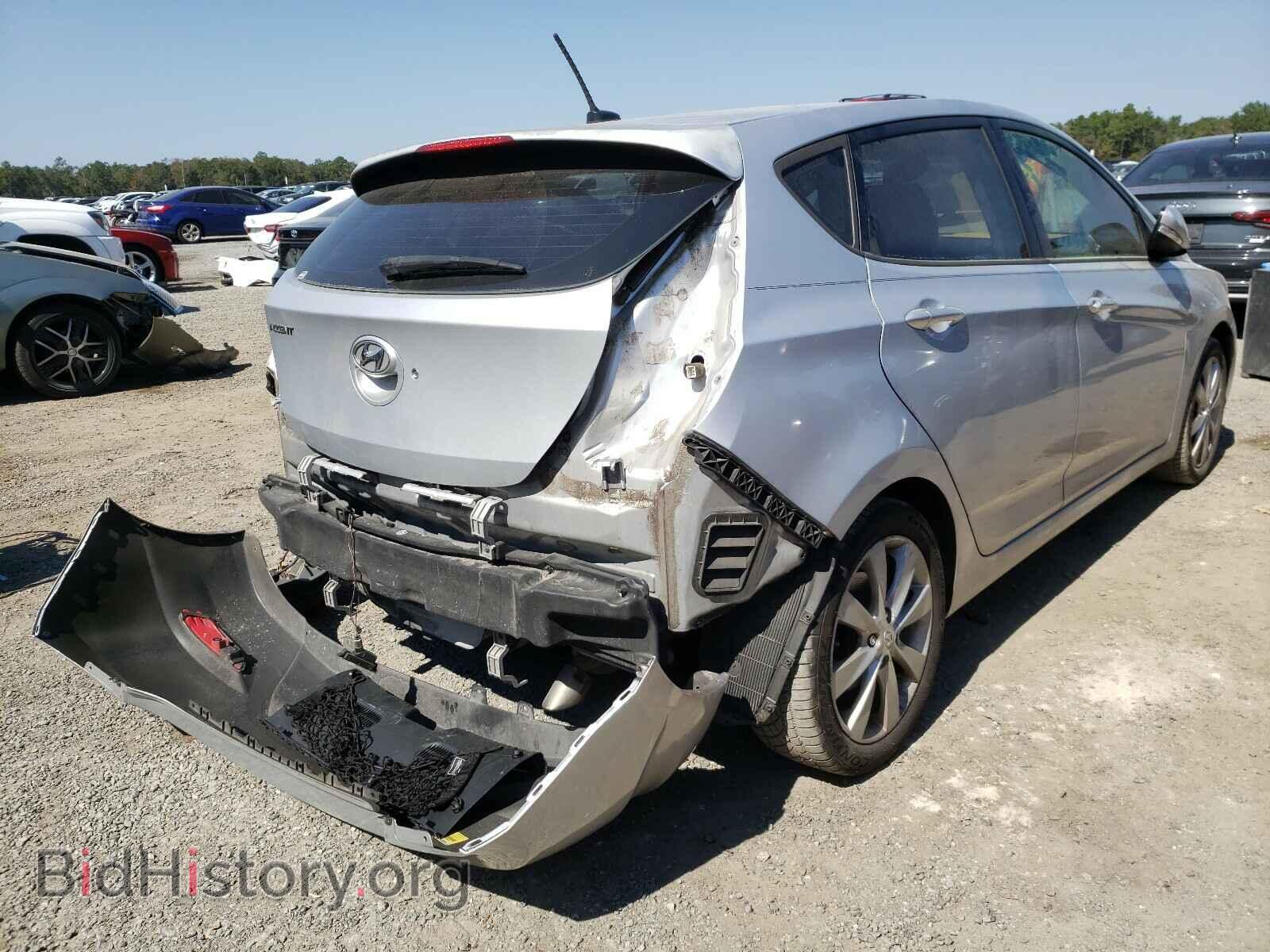 2013 HYUNDAI ACCENT - VIN: KMHCU5AE1DU108419 - Фото 4