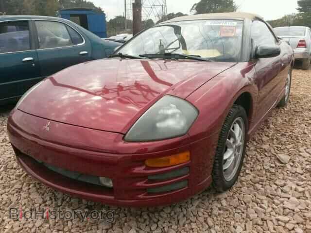2001 MITSUBISHI ECLIPSE - VIN: 4A3AE85H71E172420 - Фото 2
