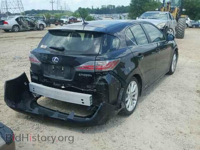2011 LEXUS CT 200 - VIN: JTHKD5BH0B2033115 - Фото 4