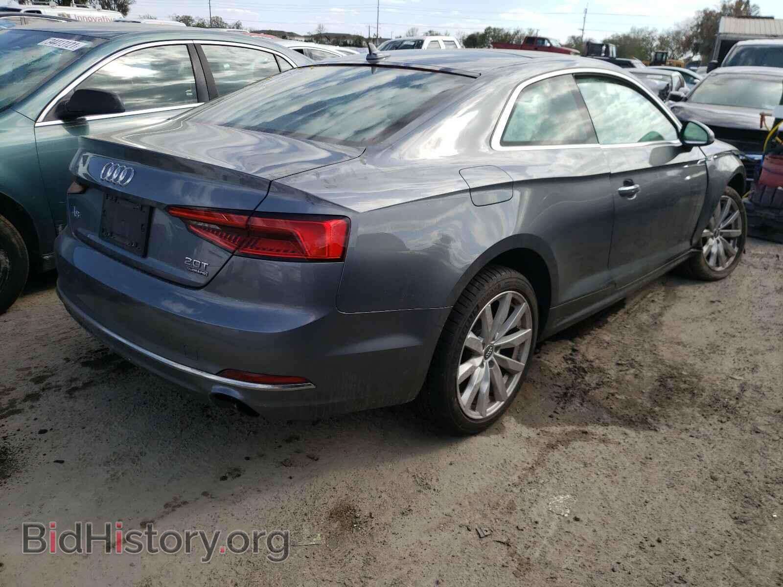 2018 AUDI A5 - VIN: WAUNNAF55JA003033 - Фото 4