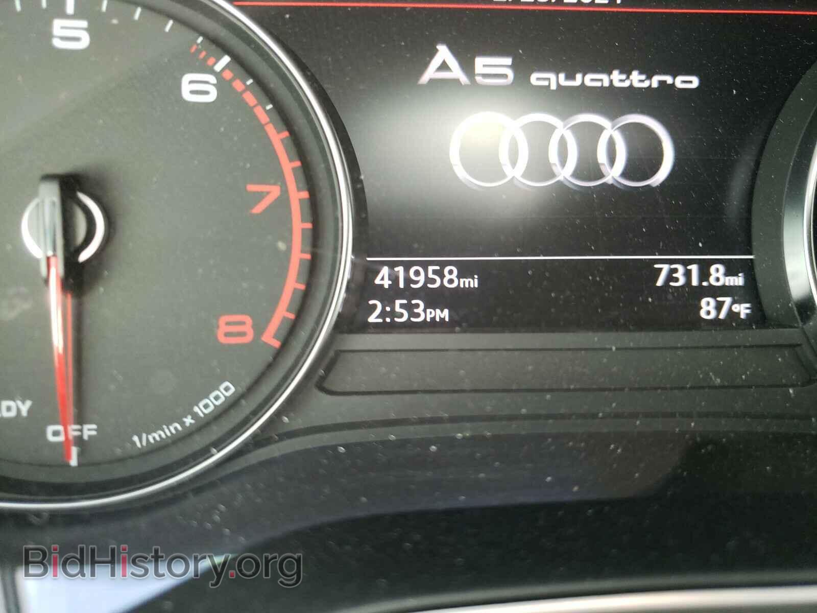 2018 AUDI A5 - VIN: WAUNNAF55JA003033 - Фото 8