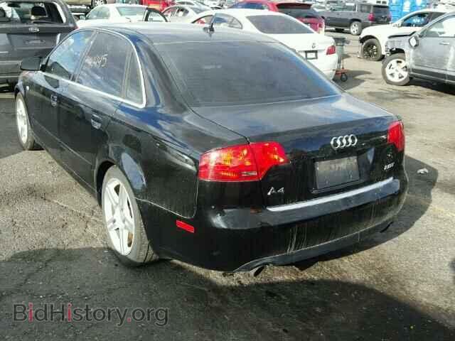 2007 AUDI A4 - VIN: WAUAF78E07A040057 - Фото 3