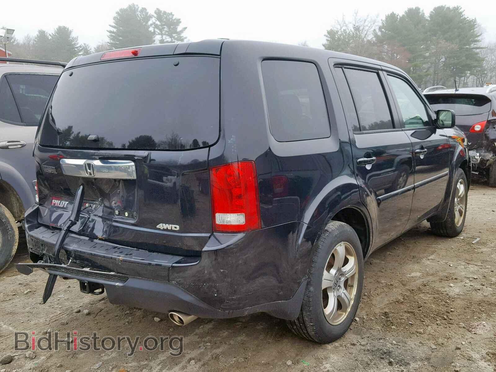 2013 HONDA PILOT EXL - VIN: 5FNYF4H61DB007029 - Фото 4
