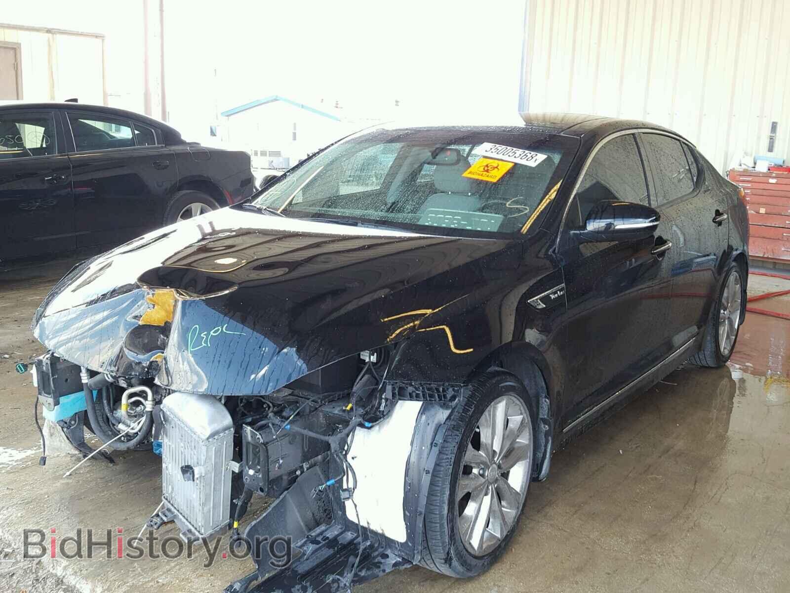 2015 KIA OPTIMA - VIN: 5XXGR4A65FG431729 - Фото 2