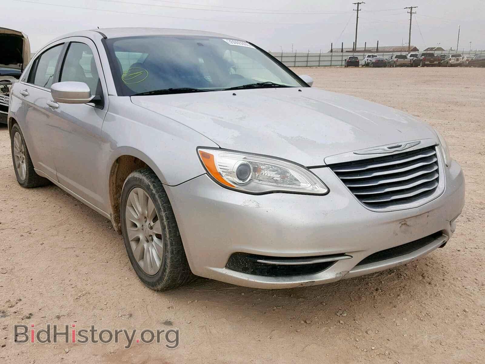 Фотография 1C3CCBAB3CN204304 - CHRYSLER 200 2012