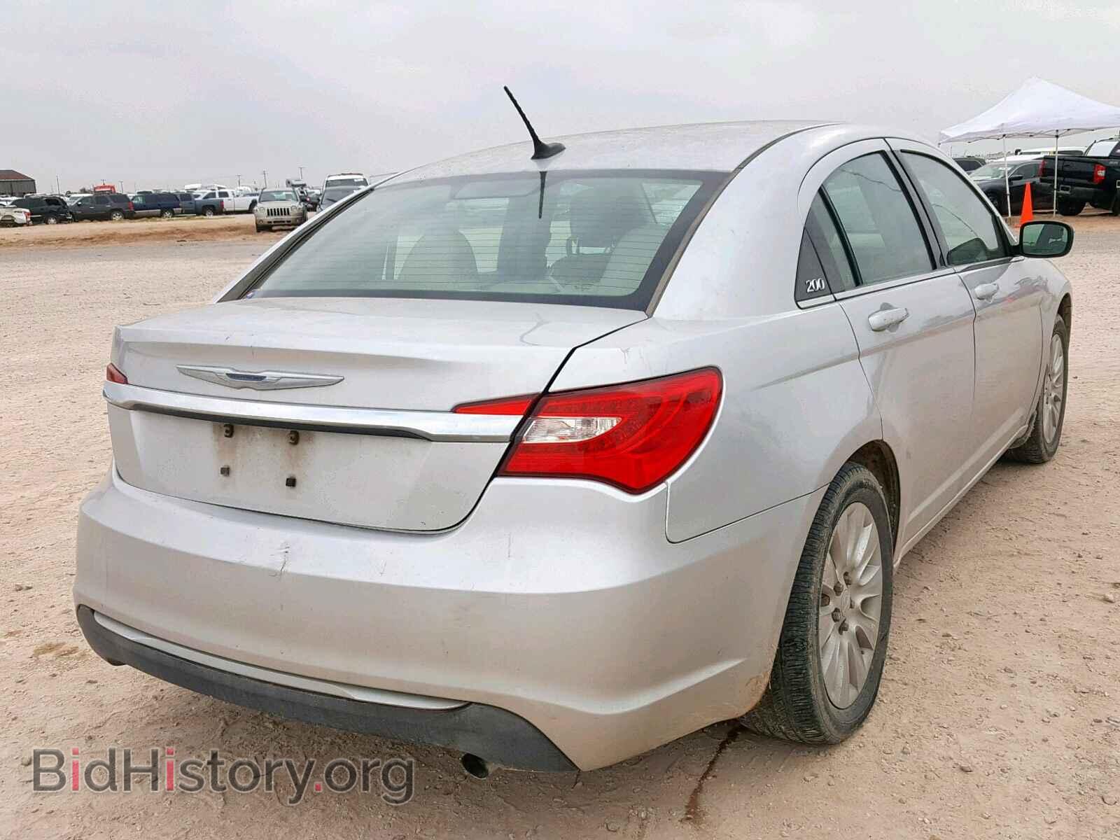 2012 CHRYSLER 200 - VIN: 1C3CCBAB3CN204304 - Фото 4