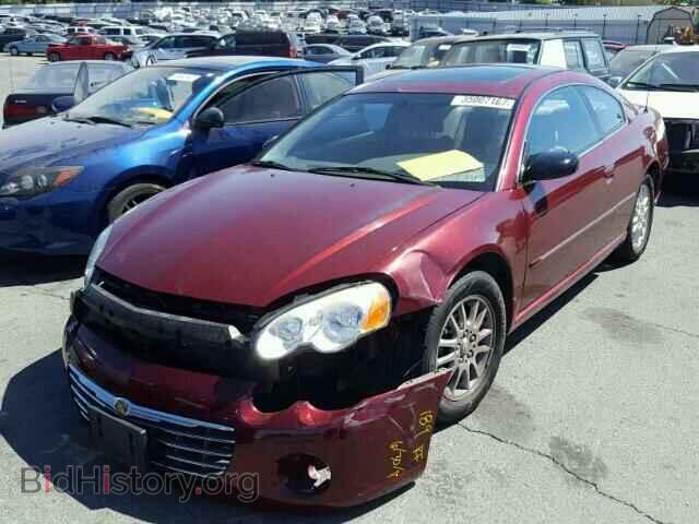 2003 CHRYSLER SEBRING - VIN: 4C3AG42GX3E142626 - Фото 2