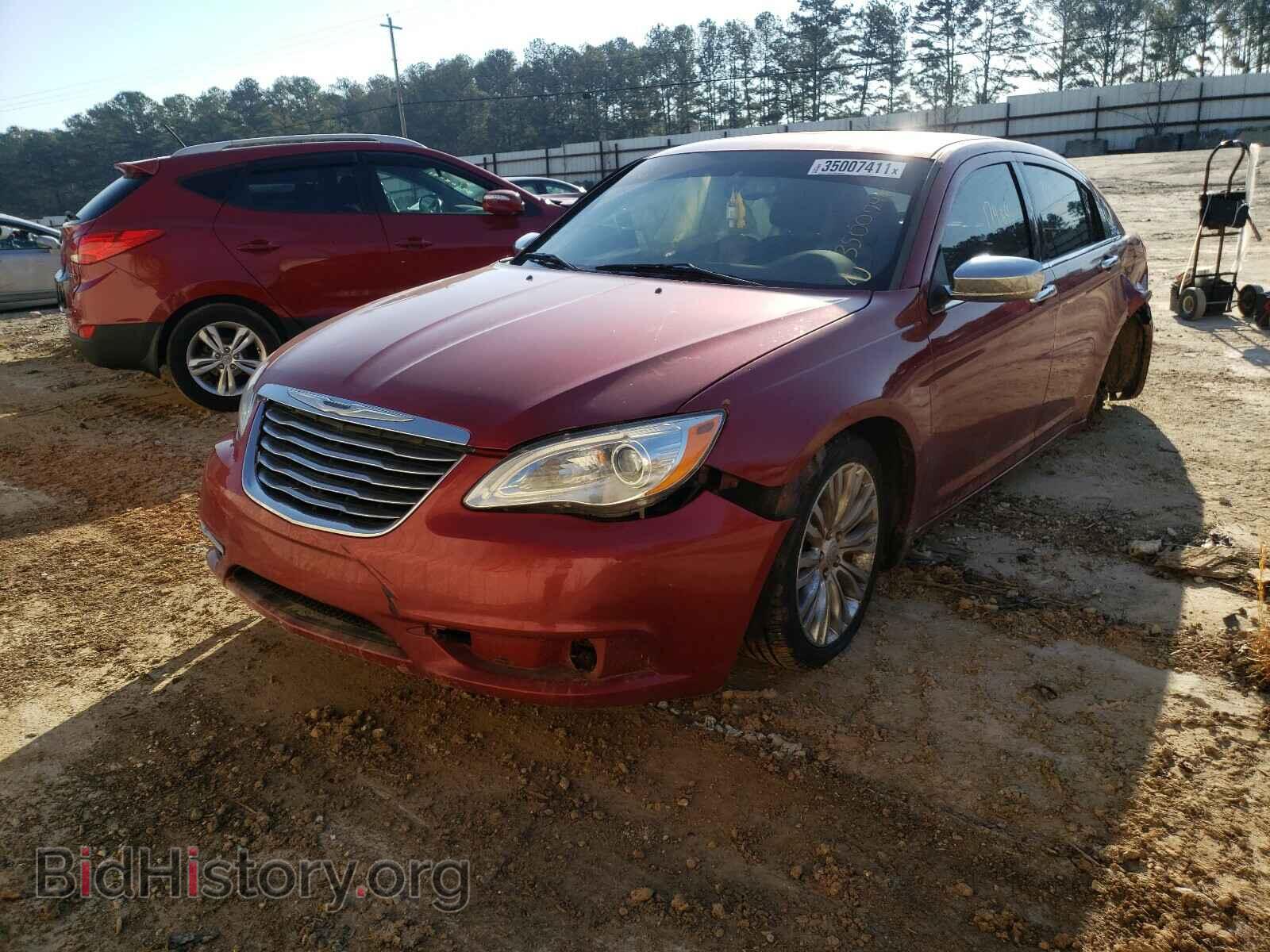 2012 CHRYSLER 200 - VIN: 1C3CCBCG9CN242192 - Фото 2