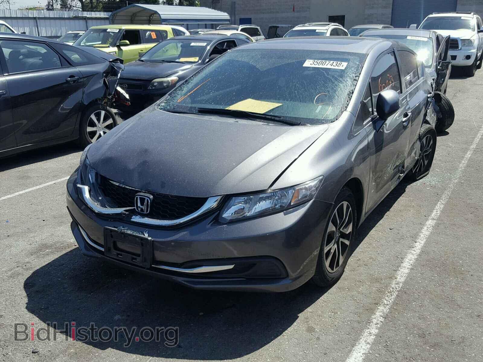 2013 HONDA CIVIC - VIN: 19XFB2F81DE243391 - Фото 2