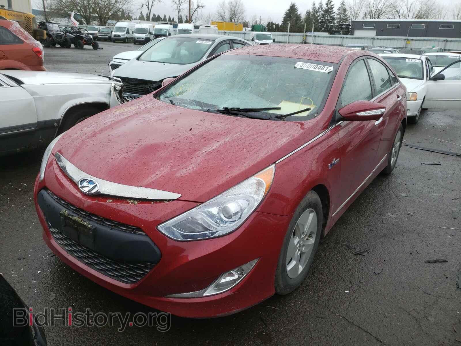 2012 HYUNDAI SONATA - VIN: KMHEC4A48CA036308 - Photo 2