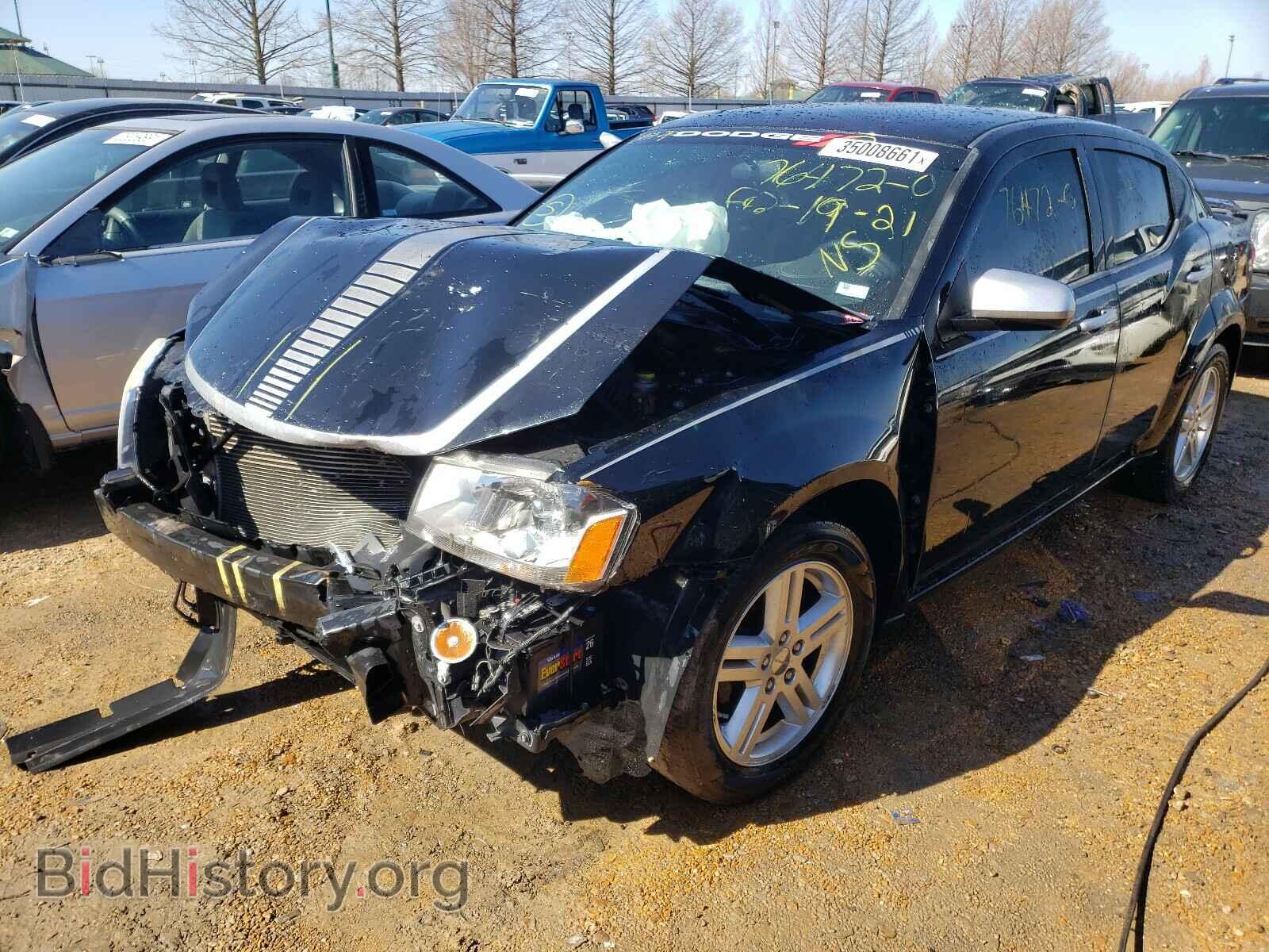 2012 DODGE AVENGER - VIN: 1C3CDZCB9CN219490 - Фото 2