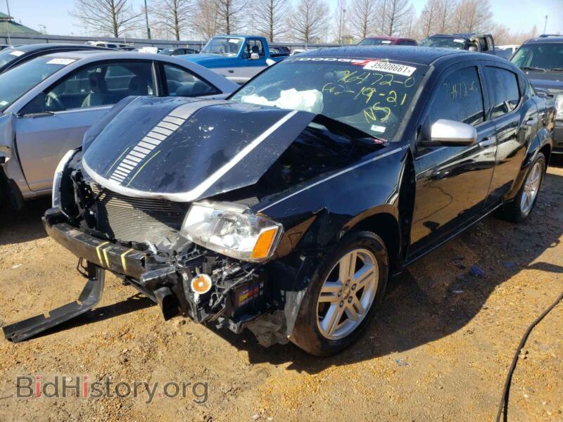 2012 Dodge AVENGER (VIN 1C3CDZCB9CN219490) — фото 2 из 10