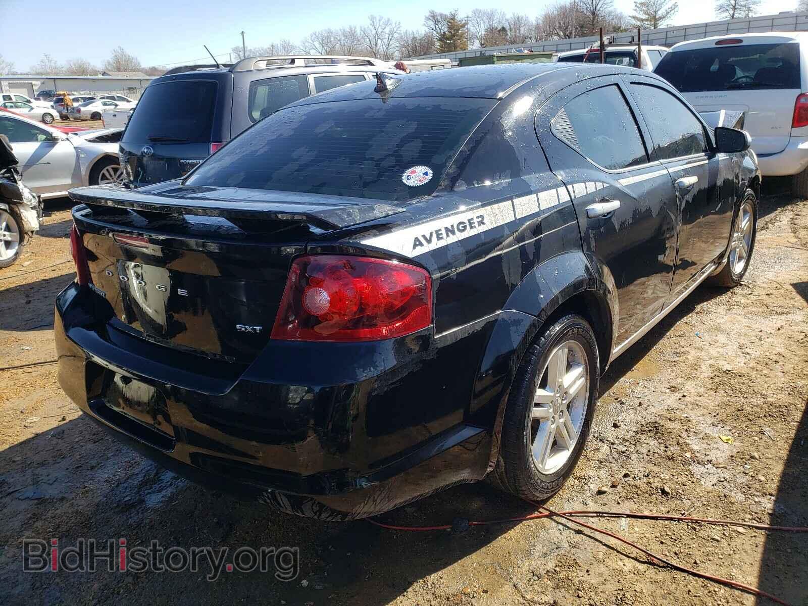 2012 DODGE AVENGER - VIN: 1C3CDZCB9CN219490 - Фото 4