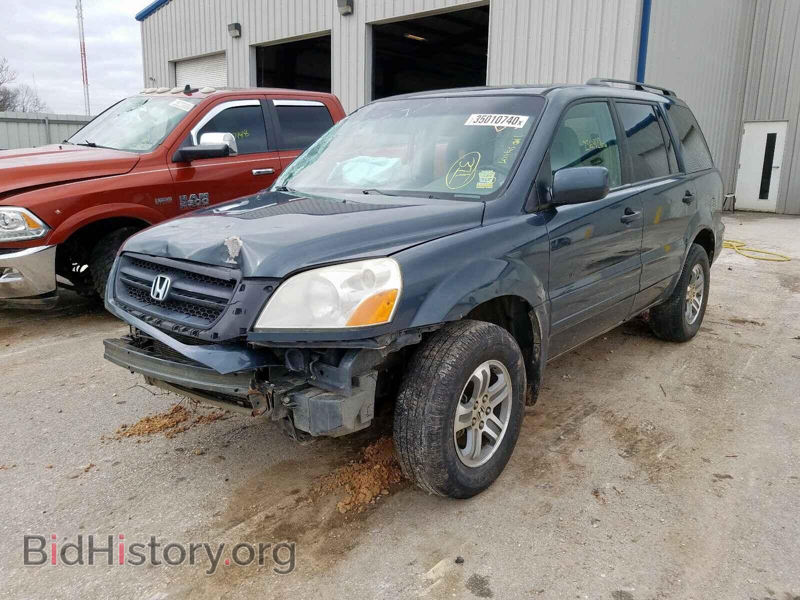 2004 HONDA PILOT EX - VIN: 2HKYF18444H576701 - Фото 2