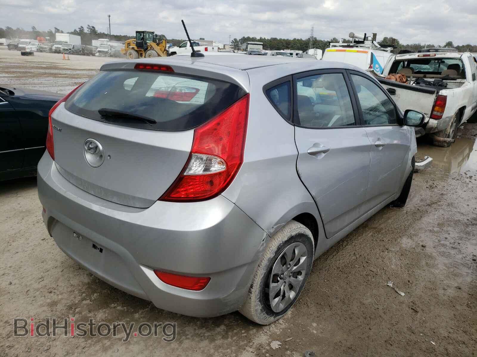 2017 HYUNDAI ACCENT - VIN: KMHCT5AE8HU307637 - Фото 4