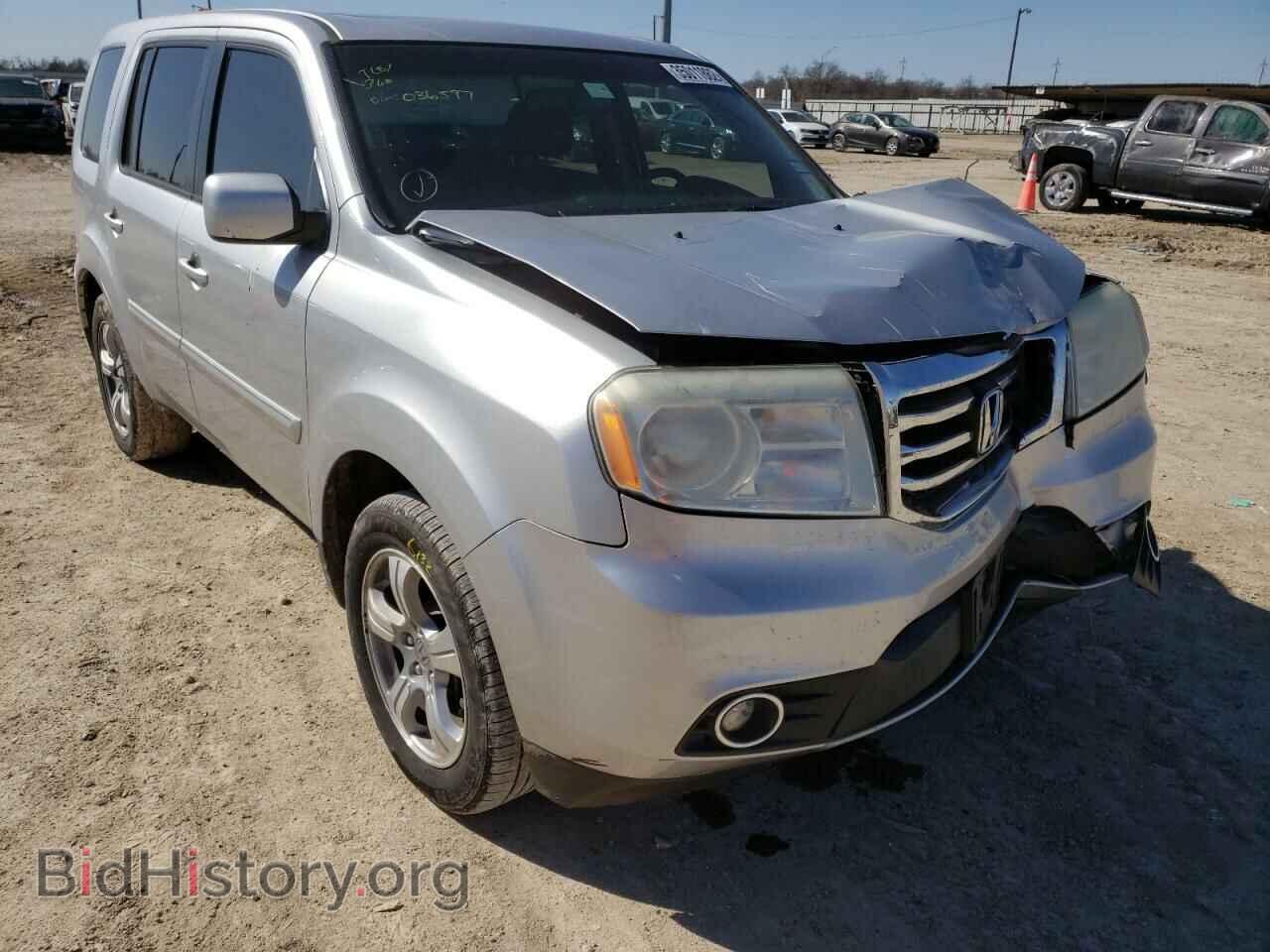 Photo 5FNYF3H57CB036597 - HONDA PILOT 2012