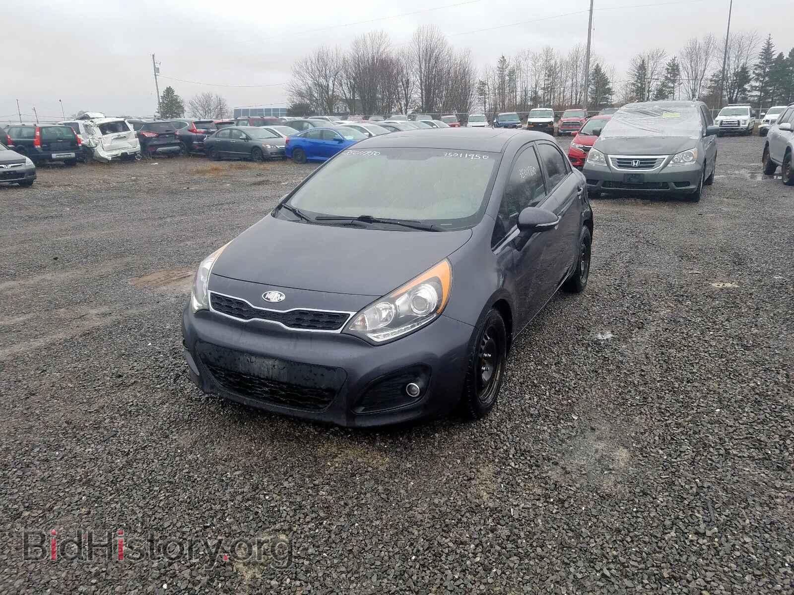2013 KIA RIO - VIN: KNADN5A33D6775417 - Photo 2