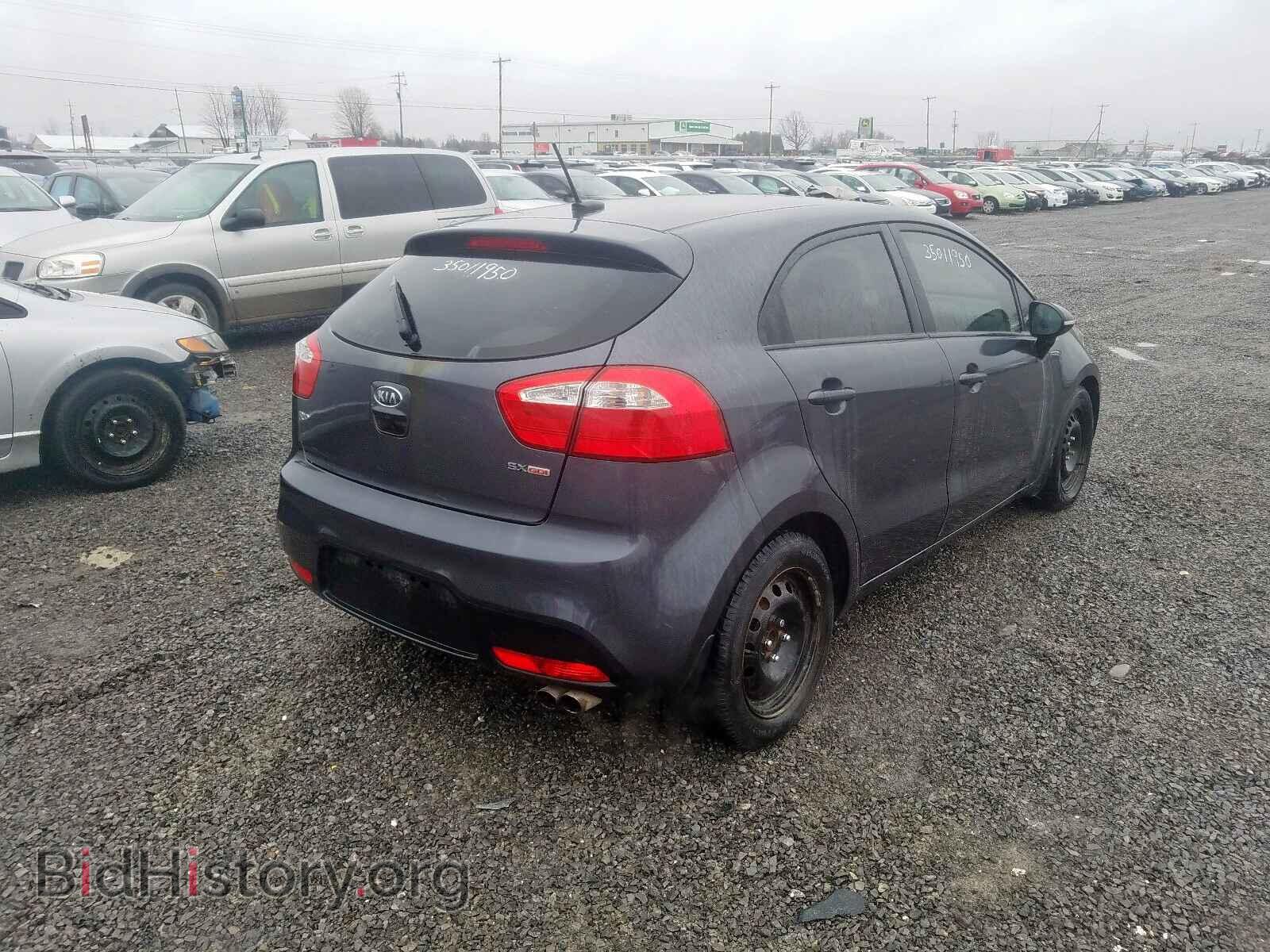 2013 KIA RIO - VIN: KNADN5A33D6775417 - Photo 4