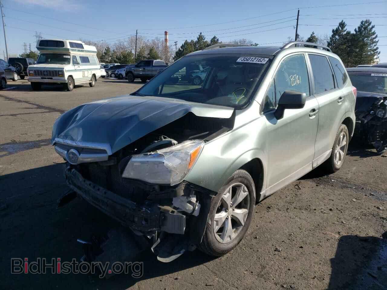 2014 SUBARU FORESTER - VIN: JF2SJAEC1EH555872 - Фото 2