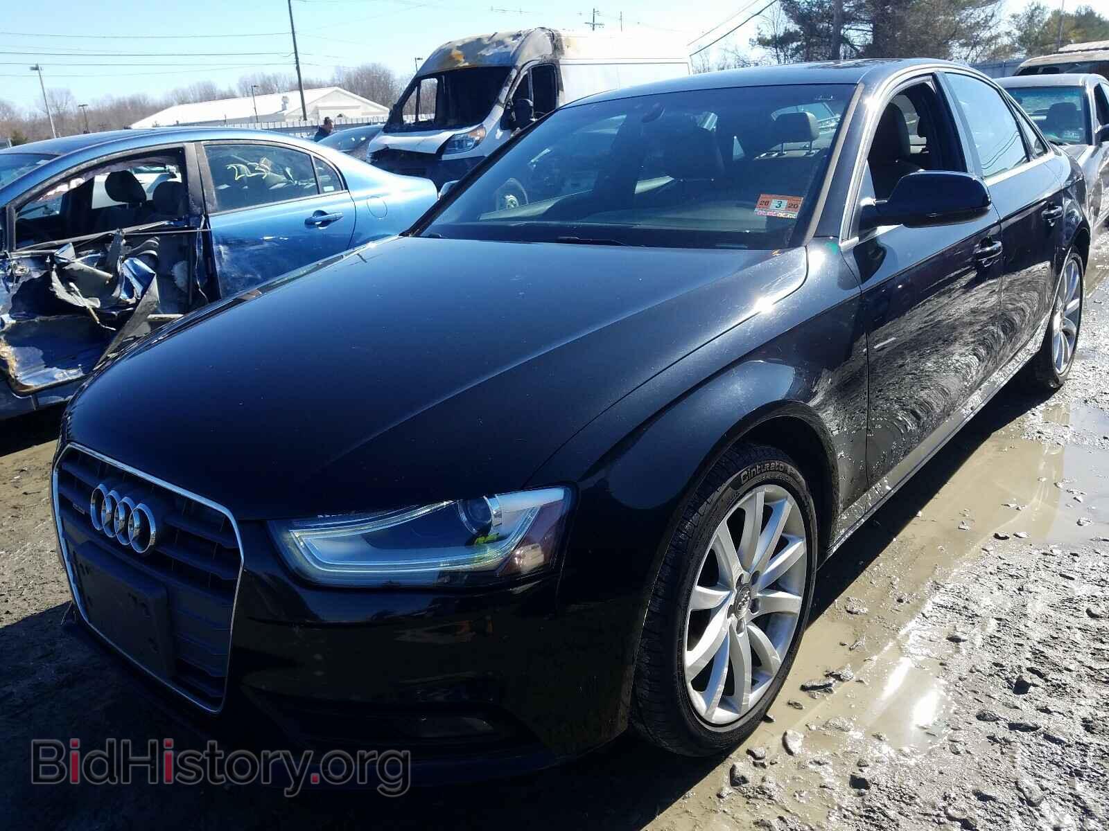 2013 AUDI A4 - VIN: WAUFFAFL3DN036593 - Фото 2