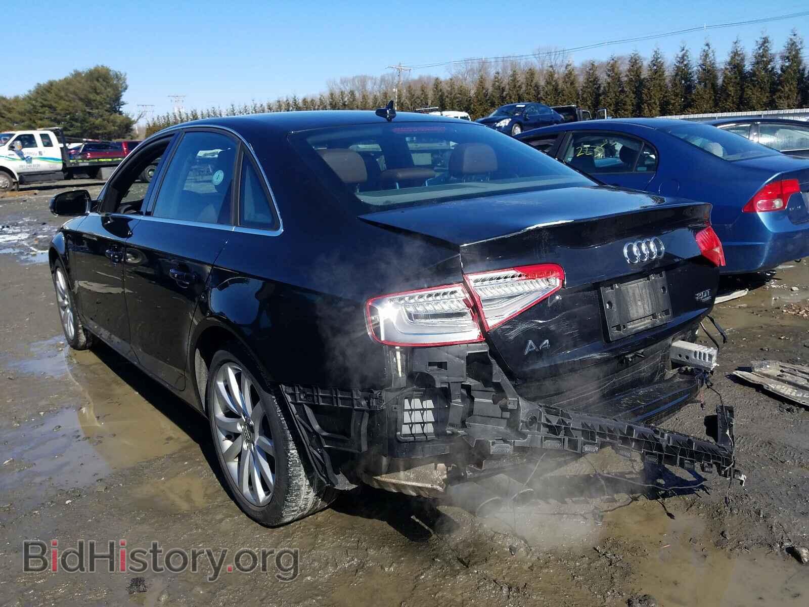 2013 AUDI A4 - VIN: WAUFFAFL3DN036593 - Фото 3