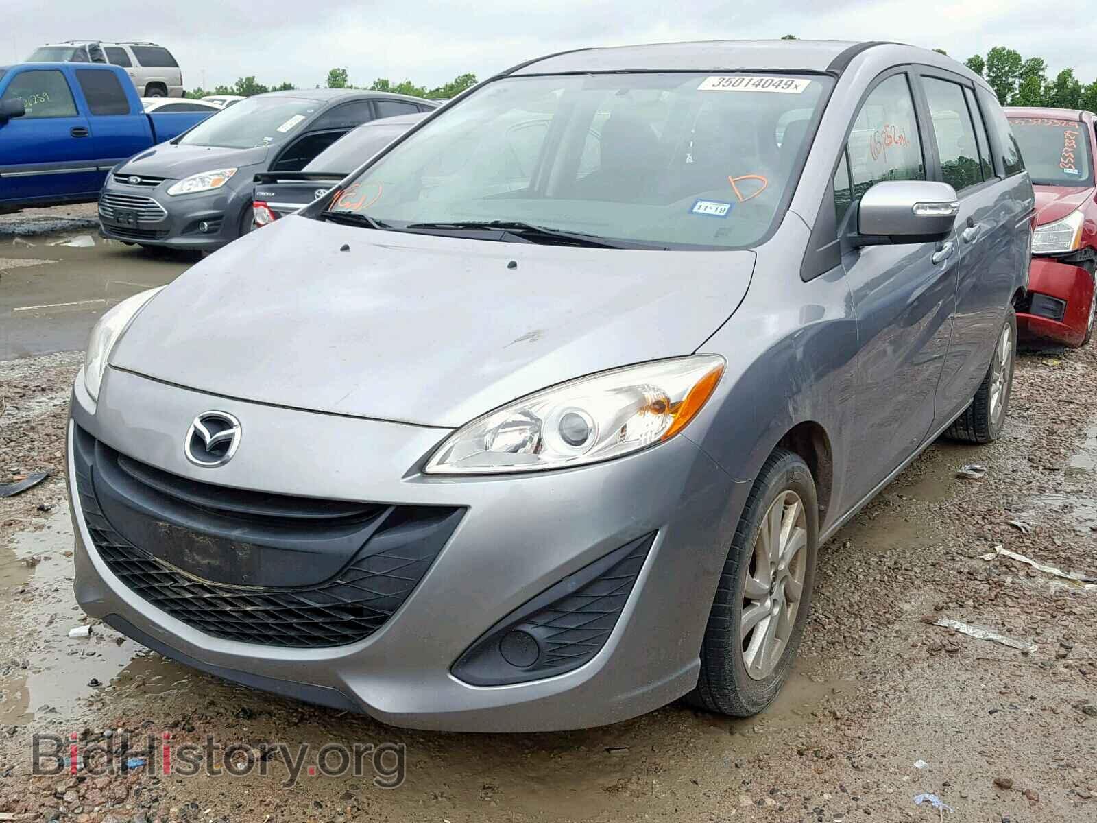 2014 MAZDA 5 - VIN: JM1CW2BL6E0178064 - Фото 2