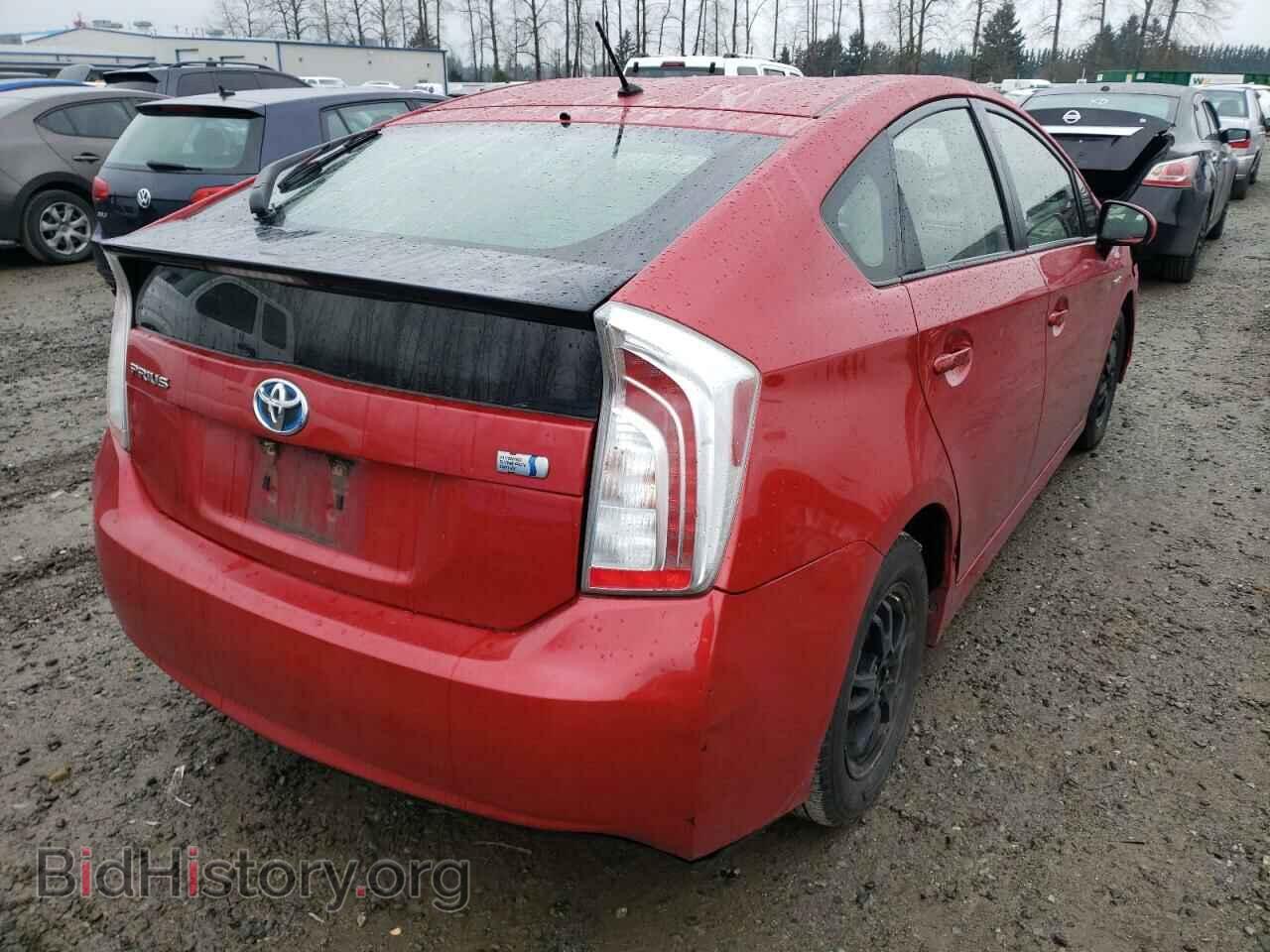2014 TOYOTA PRIUS - VIN: JTDKN3DU8E1740020 - Фото 4