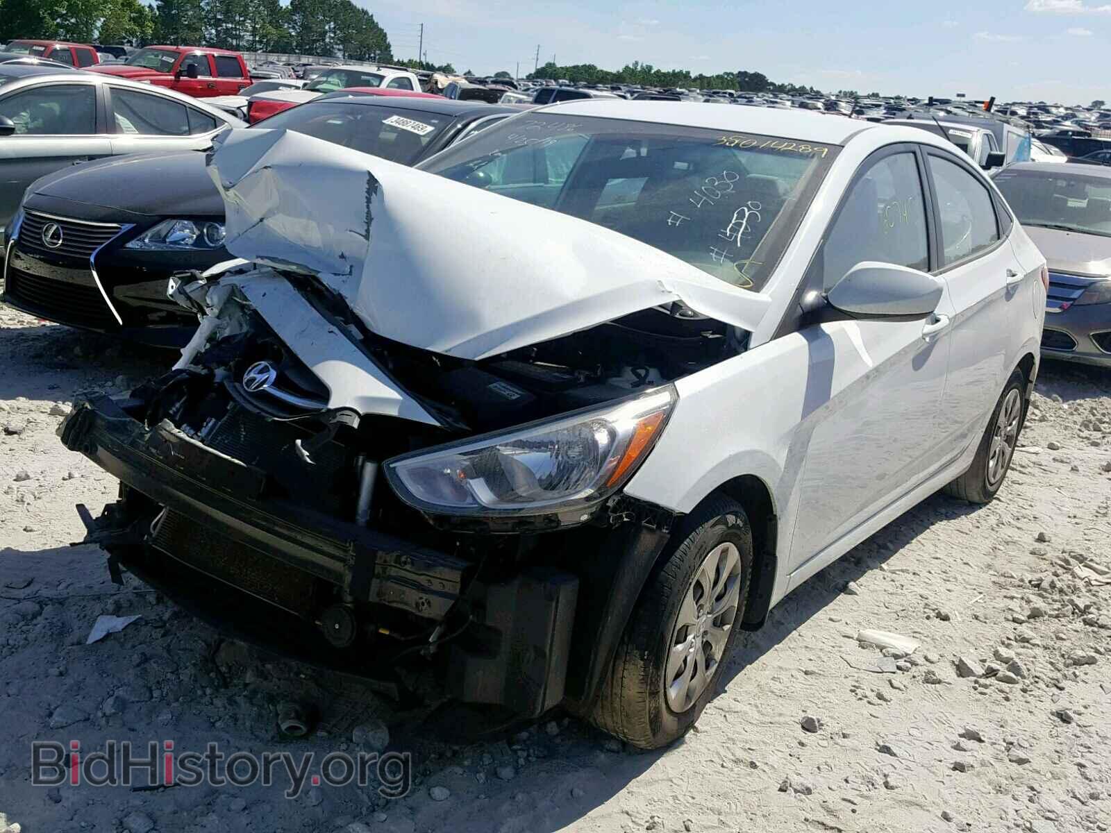 2015 HYUNDAI ACCENT - VIN: KMHCT4AEXFU924030 - Фото 2