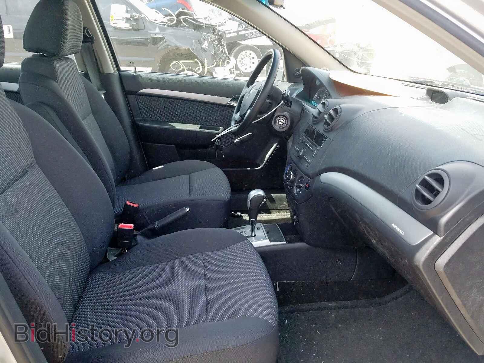 2010 CHEVROLET AVEO - VIN: KL1TD5DE5AB136254 - Фото 5