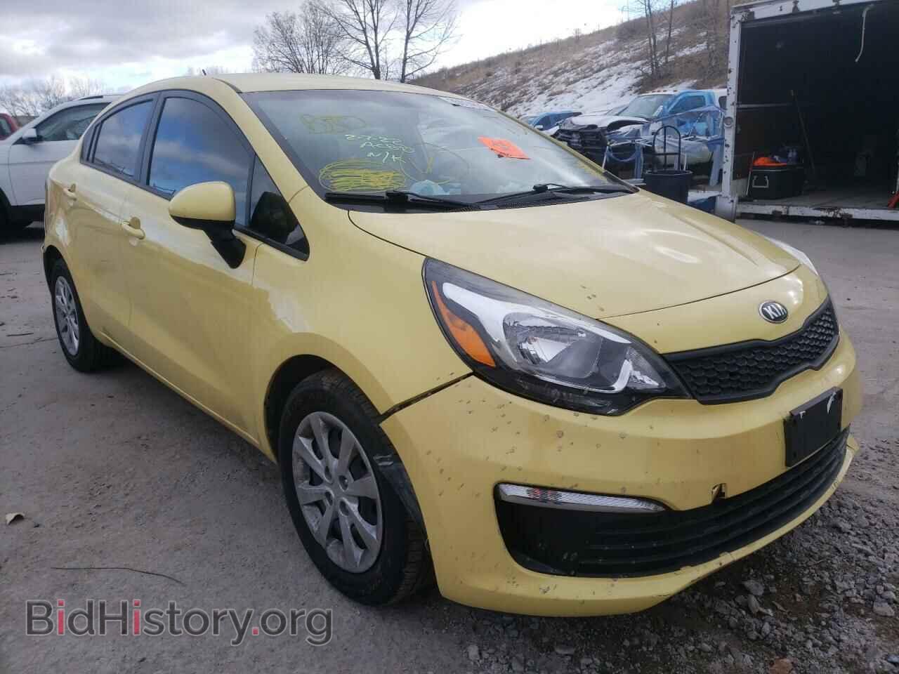 Фотография KNADM4A36G6646654 - KIA RIO 2016